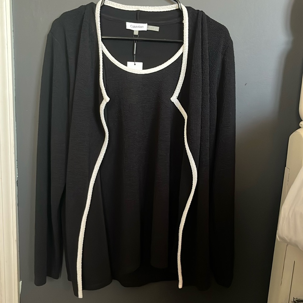 Blouse and Sweater in One
